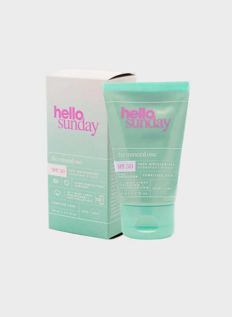 hello sunday The Mineral One - Face Cream Spf 50 50Ml