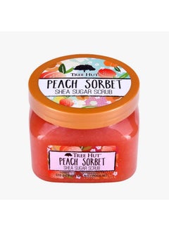 Tree Hut Peach Sorbet Shea Sugar Scrub 18 oz Ultra Hydrating and Exfoliating Scrub for Nourishing Essential Body Care  - Image 4
