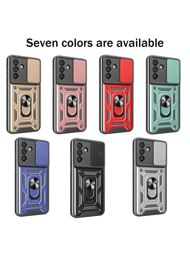 إيروريكس جراب لهاتف Samsung Galaxy A56 5G بتصميم غطاء كاميرا منزلق مصنوع من مادة TPU+PC - Image 2