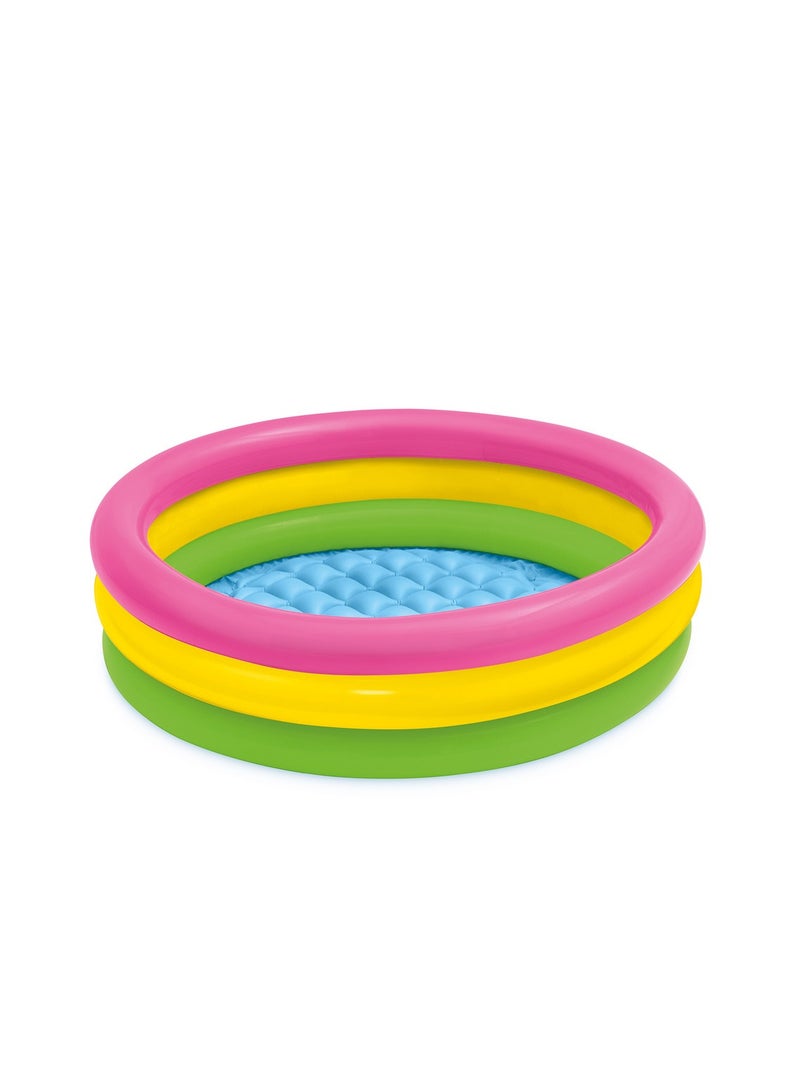 INTEX Sunset Glow Inflatable Kiddie Pool 34x10 inch - Image 1
