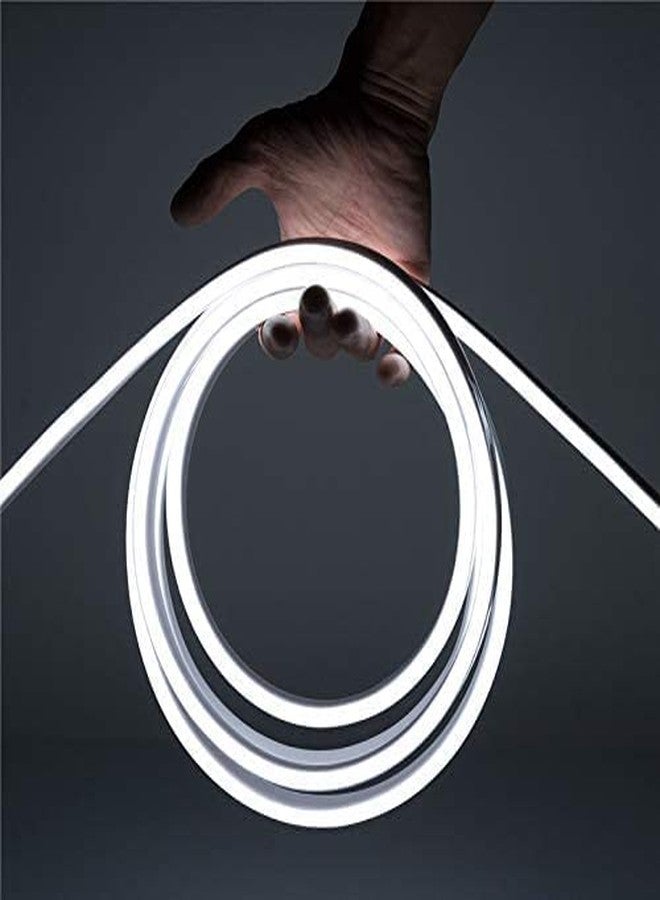 LEDOLUX Neon LED Strip Light 16.4ft/5m 12V DC 600 SMD2835 LEDs Waterproof Flexible LED NEON Light for Indoors Outdoors Decor [ White | No Power Adapter] - Image 5