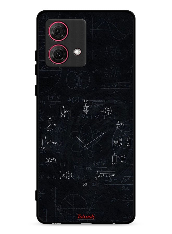 Tolwak Motorola Moto G84 5G Protective Case Cover Maths Clock - Image 1