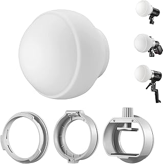 Godox GODOX ML-CD15 Softbox Diffusion Dome Kit with 3 Adapters for godox V1 AD100PRO AD200PRO V860III V860II V850II TT685II - Image 1