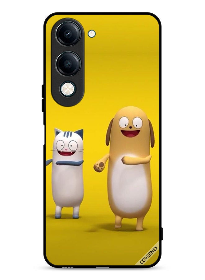 Covernex vivo Y29s Protective Case Cover Cat Dog Story - Image 1