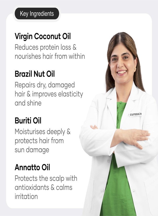 Cureskin Follicular Hair Oil | Nourishes & Strengthens with Annatto, Buriti, Brazil Nut and Coconut Oil, 3.38 Fl Oz (Pack of 1) - Image 3