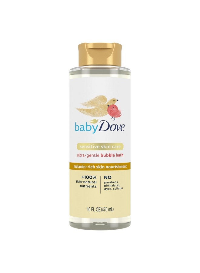 Baby Dove Bubble Bath Melanin-Rich Skin Nourishment For Nourished Skin And Bath Time Fun Sensitive Skin Care With Skin-Natural Nutrients 16 Oz - Image 1