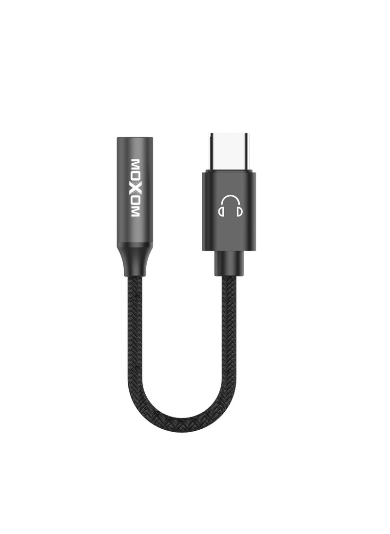 MOXOM AX01 Type-C TO 3.5mm Bridge Adaptor Cable  - Image 1