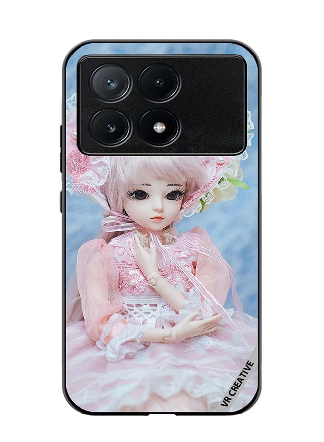 VR CREATIVE Protective Case Cover For Xiaomi Poco X6 Pro Japanese Barbie Design Multicolour - Image 1