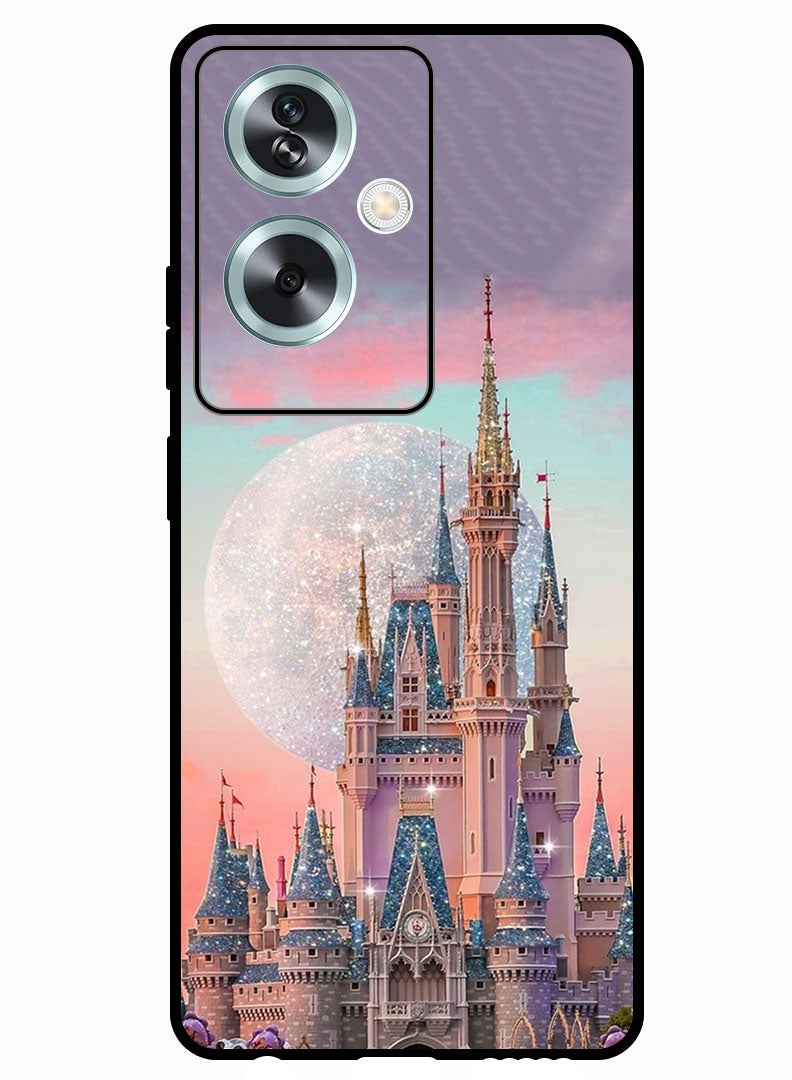 Theodor Protective Case Anti Scratch Shock Proof Bumper Cover For Oppo A79 5G Disney Castle - Image 1