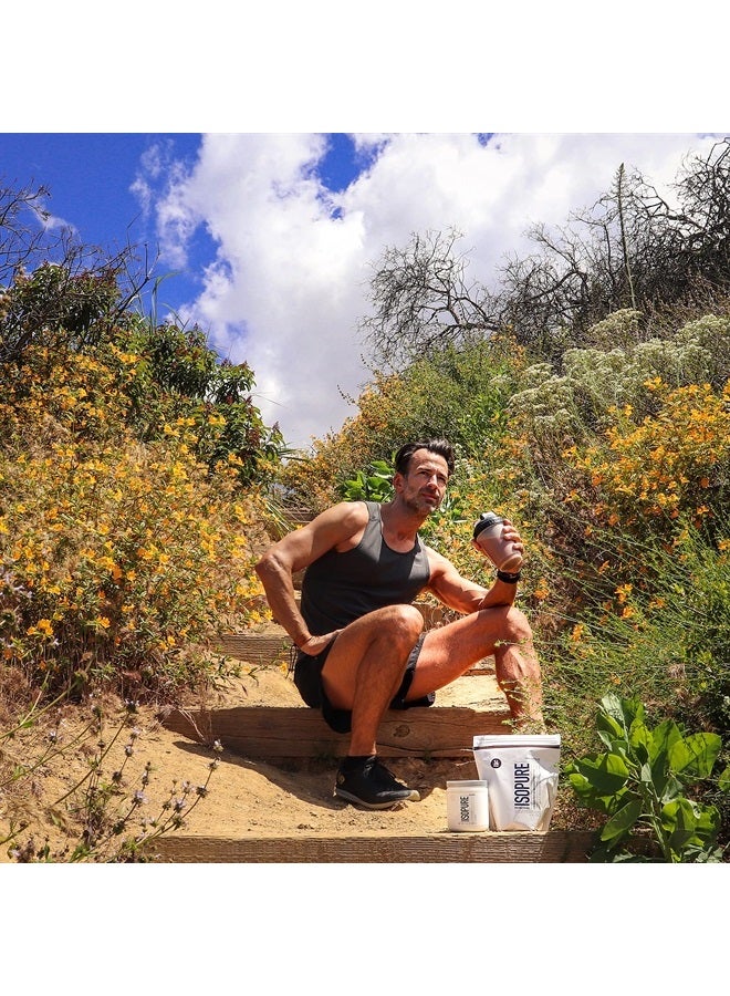 Isopure مسحوق الكرياتين مونوهيدرات بدون نكهة، بدون مكونات مضافة، بدون سعرات حرارية، 5 جرام كرياتين مونوهيدرات لكل ملعقة، 100 حصة، 500 جرام - Image 2