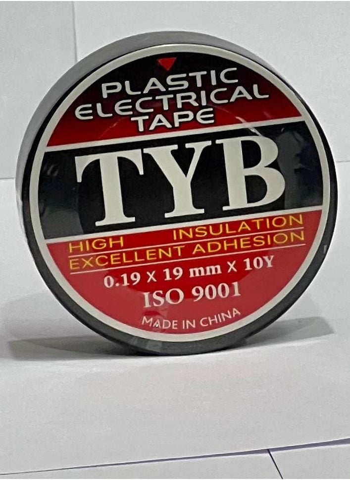 Generic - TYM PVC Electrical Insulation Tape (10 Pieces, 19mm) - Image 1