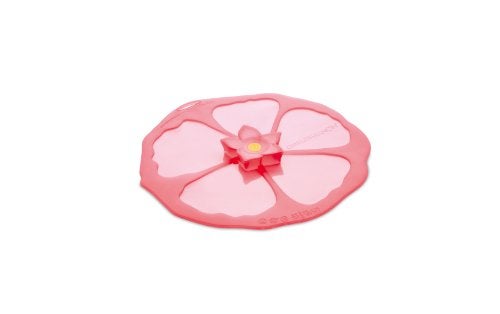 Charles Viancin - Hibiscus Silicone Lid for Food Storage and Cooking - 6''/15cm - Airtight Seal on Any Smooth Rim Surface - BPA-Free - Oven, Microwave, Freezer, Stovetop and Dishwasher Safe - Image 1