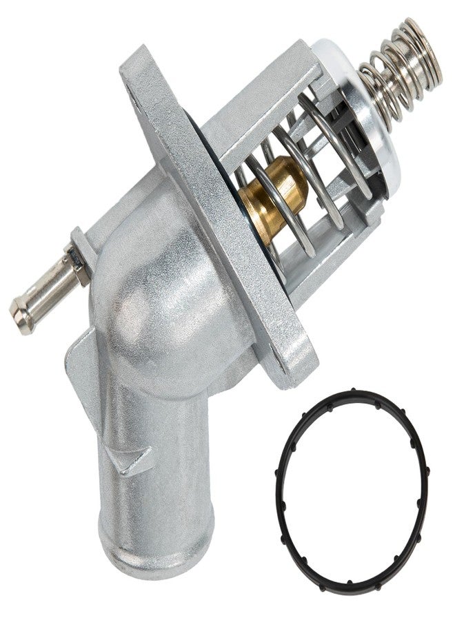 AcornTech 15-11125 12674639 Upgrade Aluminium Thermostat Housing - Compatible with Cadillac Escalade Chevy Silverado 1500/2500 Tahoe GMC Sierra 1500 Yukon XL 2015-2020 - Image 1