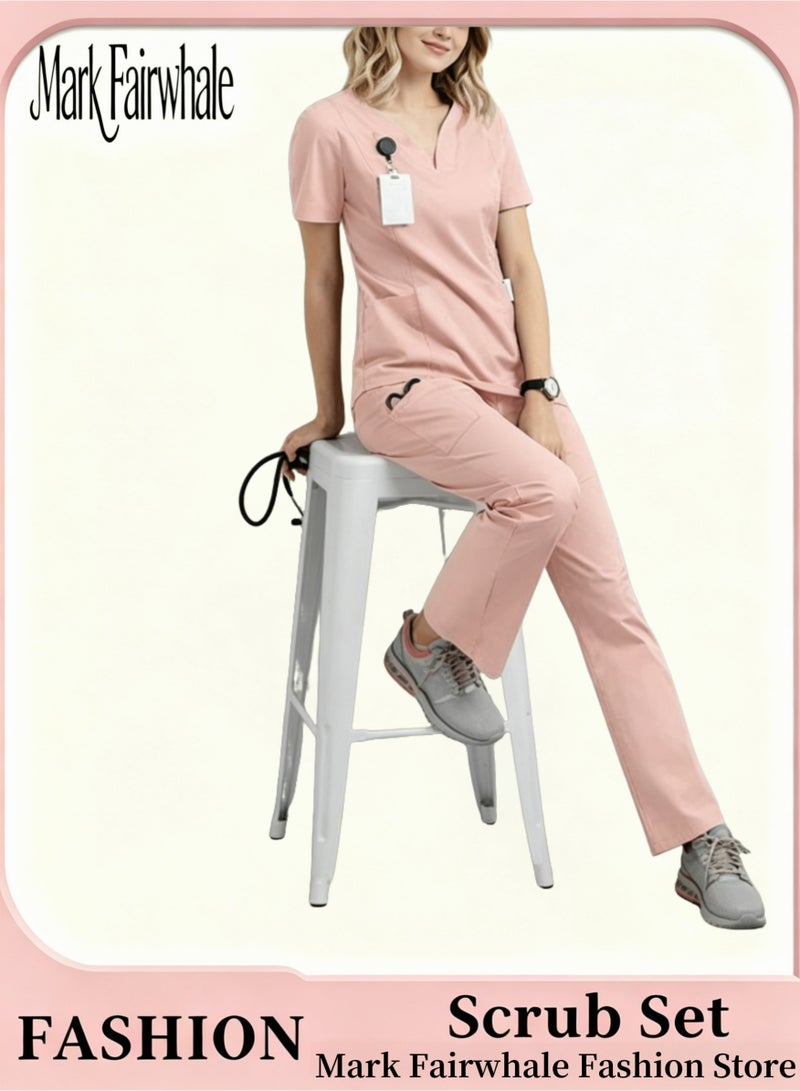 Mark Fairwhale New Minimalist V-Neck Short Sleeved Straight Leg Pants Medical Kit - Image 1