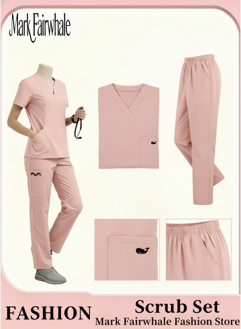 Mark Fairwhale New Minimalist V-Neck Short Sleeved Straight Leg Pants Medical Kit - Image 5
