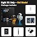 BrickSoul طقم إضاءة BrickSoul المحدث لمجموعة بناء Lego WallE EVE 43279 مع مفتاح خافت مخفي وكابل تقني سهل التركيب - Image 4