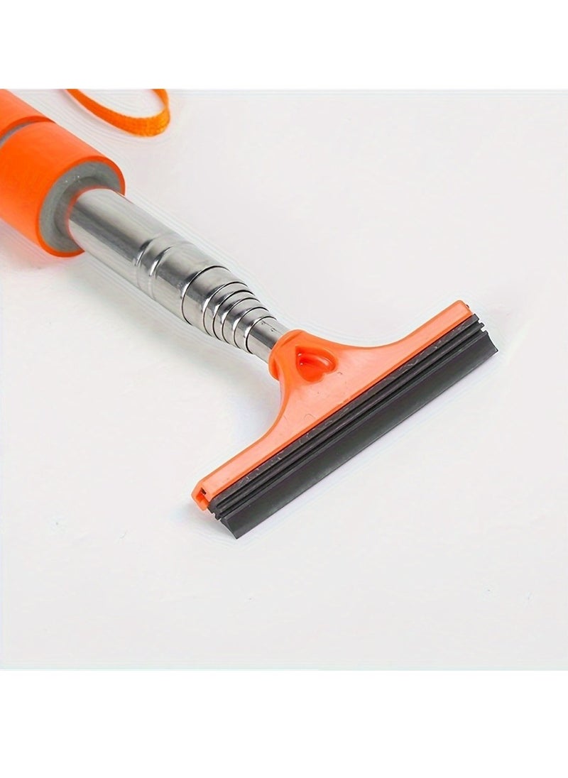 Generic - 1 Pcs Car Mirror Squeegee, Retractable Side Rearview Wiper with Rod, Universal Mini Squeegee Car Cleaning Tool Accessories for Rainy Foggy Weather - Image 1