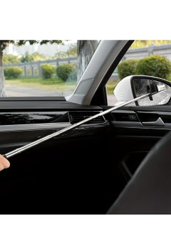Generic 1 Pcs Car Mirror Squeegee, Retractable Side Rearview Wiper with Rod, Universal Mini Squeegee Car Cleaning Tool Accessories for Rainy Foggy Weather  - Image 4