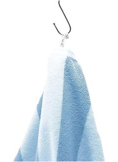 SIGNOOLA Signoola 4 Beach towel 70 x 180 cm Light Blue Stripes, 100% cotton.  - Image 5