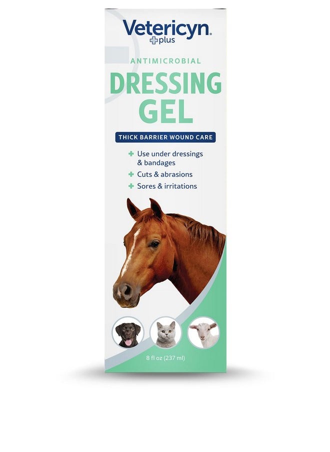 Vetericyn Vetericyn Plus Wound Dressing Gel for Animals| Thick Barrier Wound Care for Cats, Dogs, Horses, and Small Animals, Works on Wounds and Skin Irritations. 8 ounces  - Image 5
