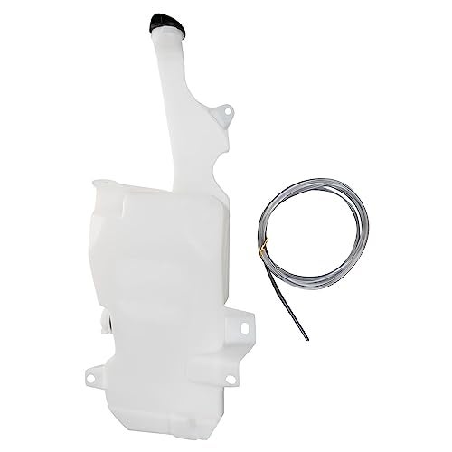TRQ Windshield Washer Reservoir Compatible with Escalade EXT Avalanche Silverado GMC Sierra - Image 1