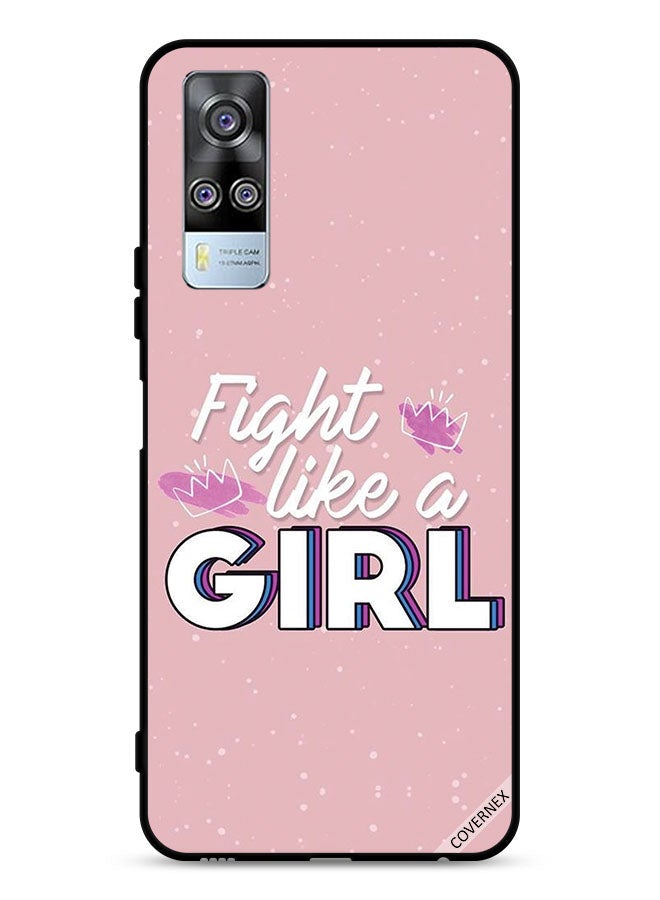 Covernex vivo Y53s 4G Protective Case Cover Fight Like A Girl - Image 1