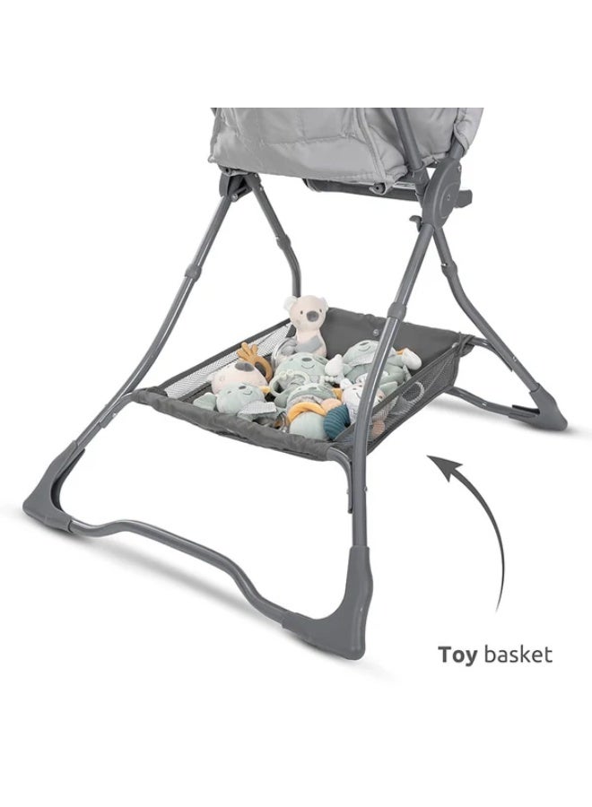 lorelli Bonbon Feeding Chair Grey - Image 5