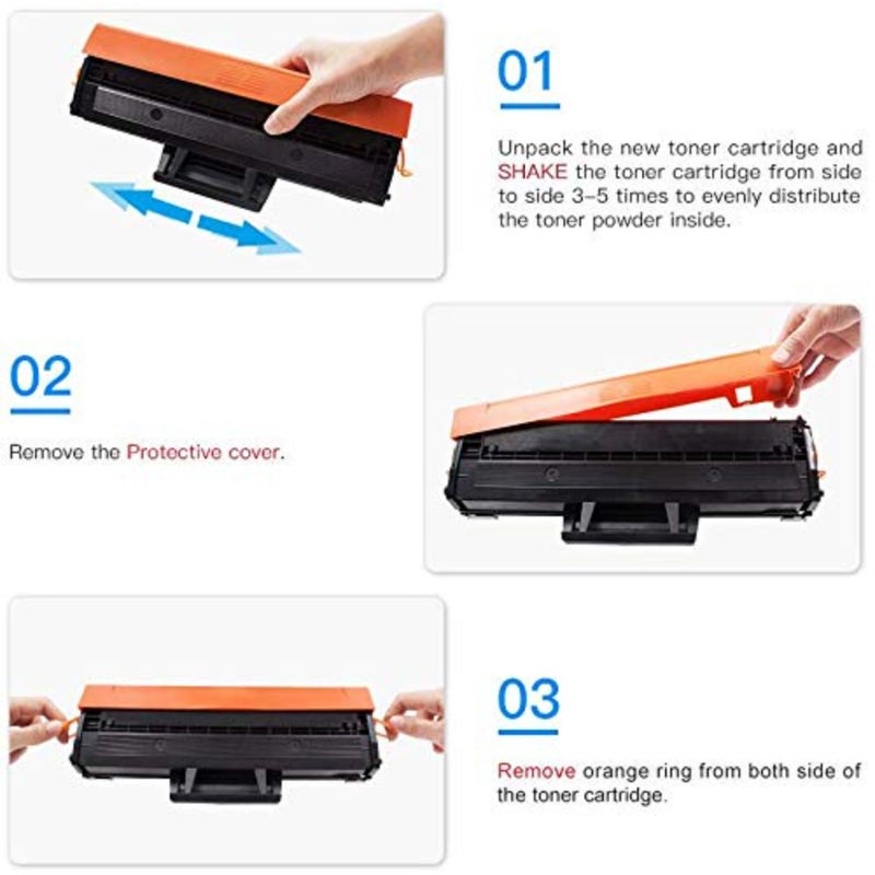 استبدال خرطوشة حبر الطابعة Xpress SL-M2020W/SL-M2022W/SL-M2070W/SL-M2070FW: أسود، متوافق مع 111S/111L/D111S/D111L، أداء عالي الإنتاجية وموثوق به - Image 4