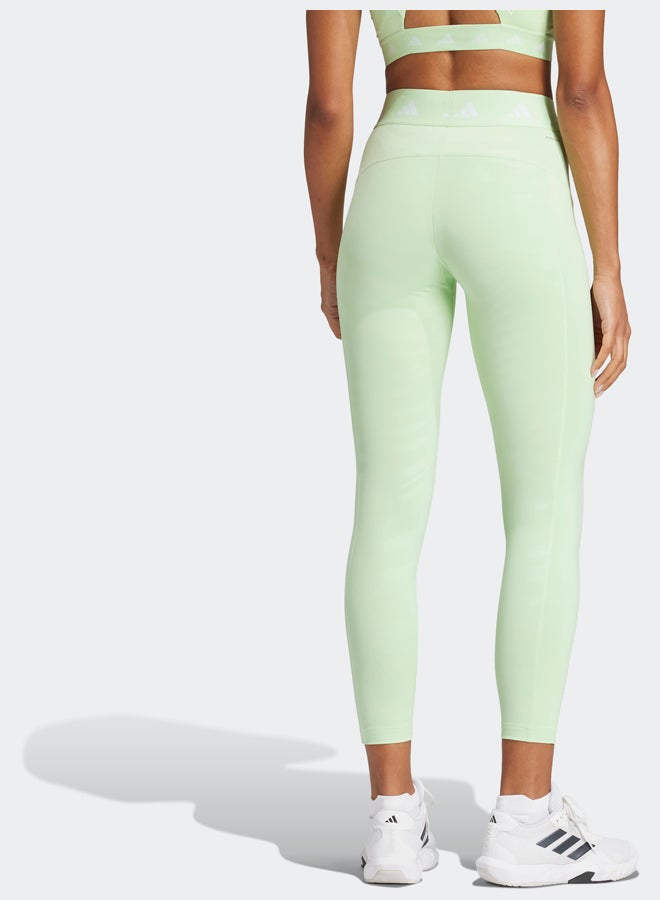 Adidas Techfit Printed 7/8 Leggings  - Image 3