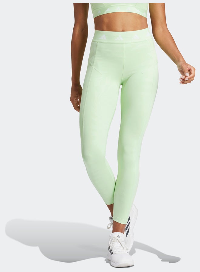 Adidas Techfit Printed 7/8 Leggings  - Image 1