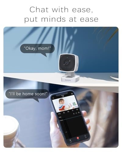 blurams 5GHz Cameras for Home Security, 2K Security Camera Indoor, Pet Camera with Phone App, Indoor Camera w/AI Motion Detection, 2-Way Audio, Compatible with Alexa&Google Home, WiFi 6 - Image 4