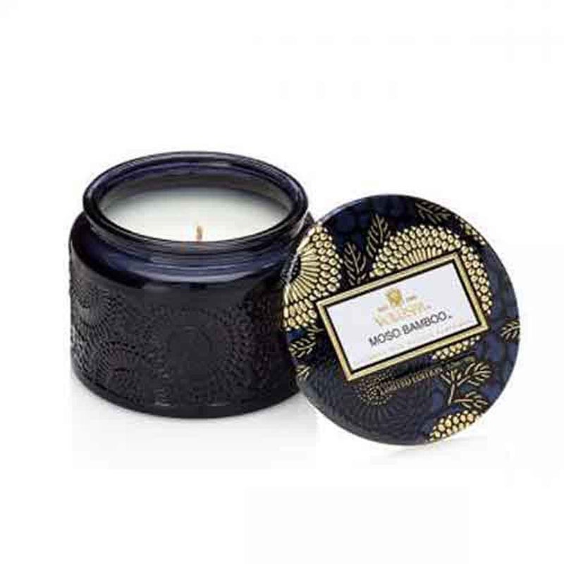 Voluspa Moso Bamboo, Petite Candle Jar, 3.2 Ounce, 25 Hour Burn Time, Coconut Wax for Clean Burning, Handcrafted in The USA - Image 1