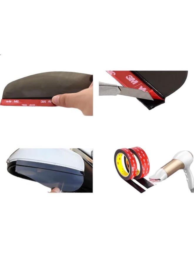 3M 3M Double-Sided Tape, Strong Adhesive, Traceless, Black, Heat-Resistant, Etc Car Mount, 5952, 10Mm*3M - Image 1