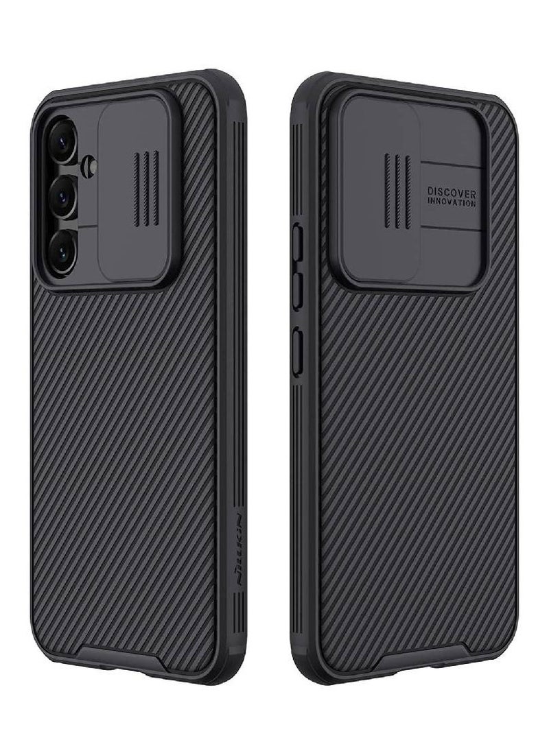 Nillkin Samsung Galaxy A34 5G Case, CamShield Slim case Protective Cover with Camera Protector Hard PC TPU Ultra Thin Anti-Scratch Phone Case (Black) - Image 1