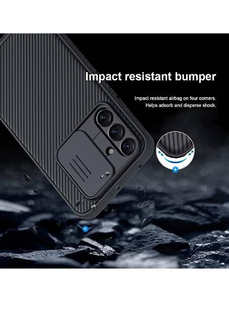 Nillkin Samsung Galaxy A34 5G Case, CamShield Slim case Protective Cover with Camera Protector Hard PC TPU Ultra Thin Anti-Scratch Phone Case (Black) - Image 3