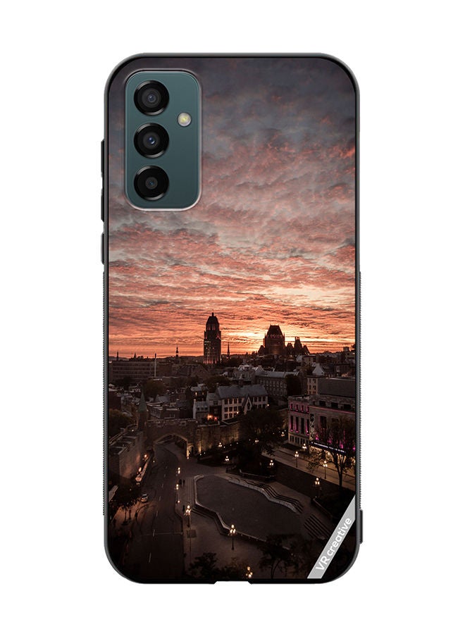 VR CREATIVE Protective Case Cover For Samsung Galaxy F23 Quebec City Design Multicolour - Image 1