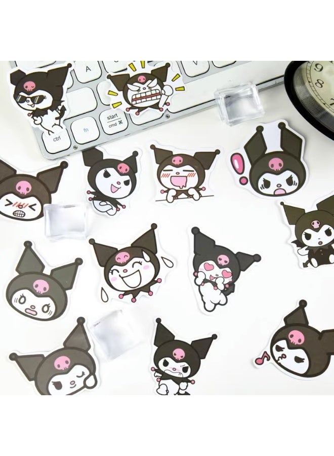 NIBEMINENT 100 Pcs Cartoon Cute Kulomi Deco Kit Waterproof Stickers, High Definition Printing Bright Colors, Suitable for Laptop Skateboard Luggage Water Bottle Guitar DIY - Image 3