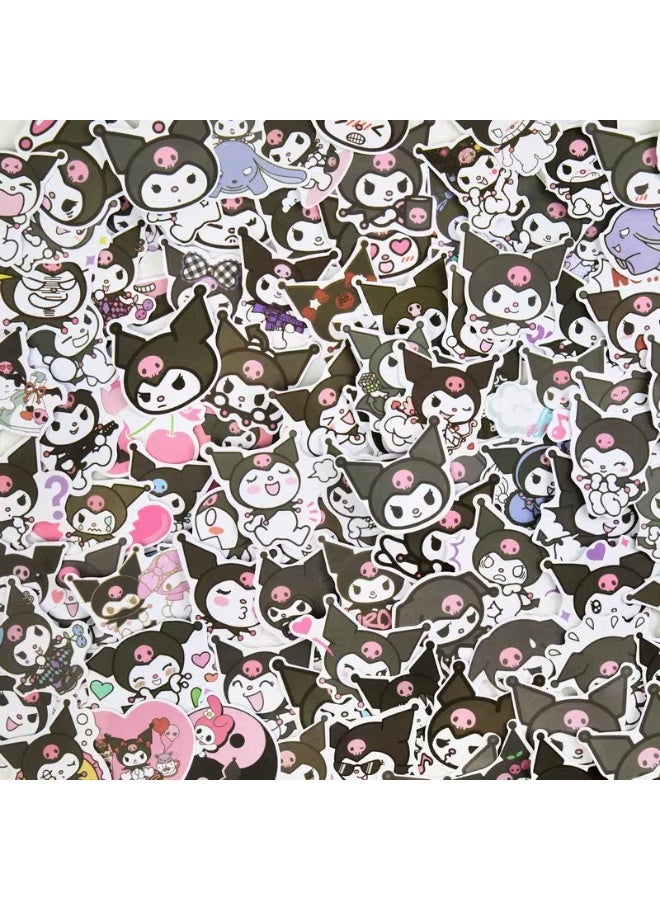 NIBEMINENT 100 Pcs Cartoon Cute Kulomi Deco Kit Waterproof Stickers, High Definition Printing Bright Colors, Suitable for Laptop Skateboard Luggage Water Bottle Guitar DIY - Image 1