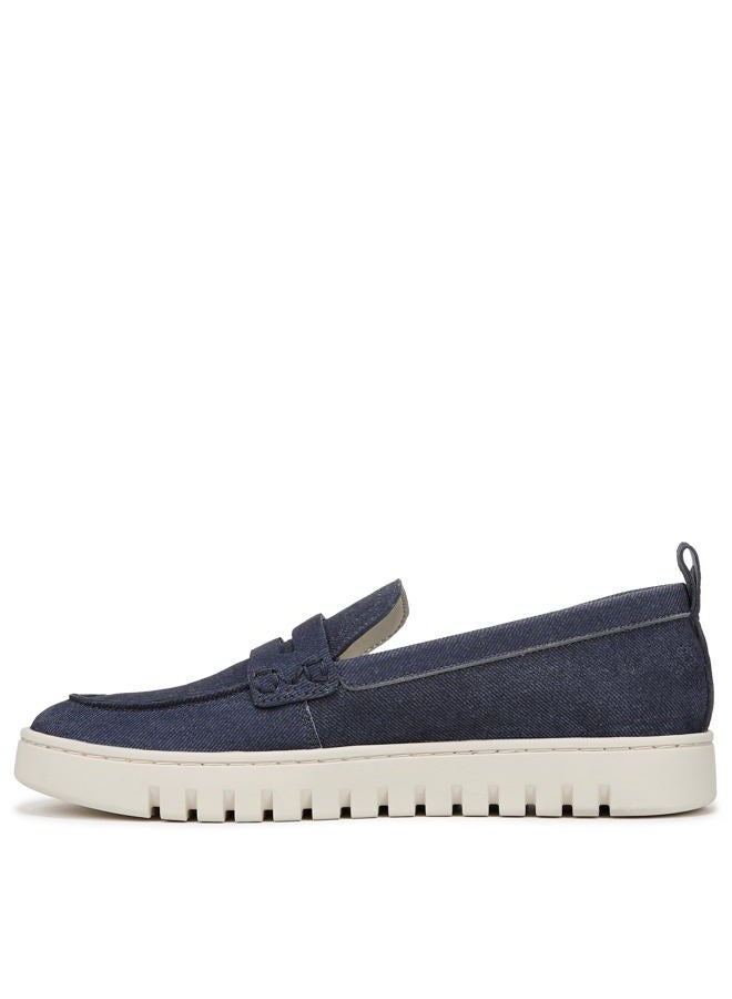 Vionic Women's Uptown Loafer, Dark Denim Suede, 9.5 Wide - Image 2