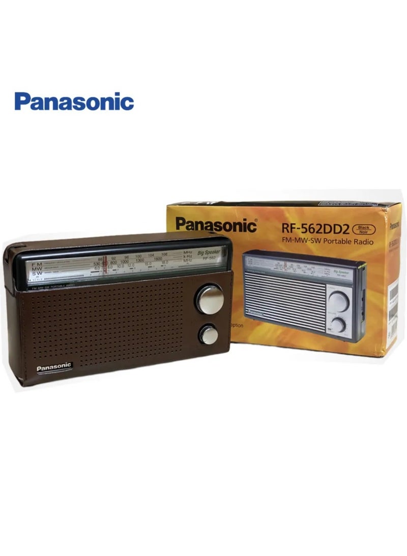 Panasonic 3 Band Portable Radio RF-562DD2 Black/Noir - Image 3