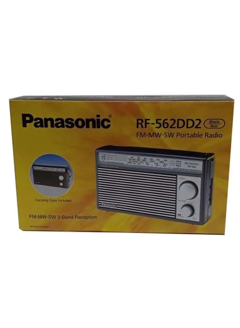 Panasonic 3 Band Portable Radio RF-562DD2 Black/Noir - Image 5