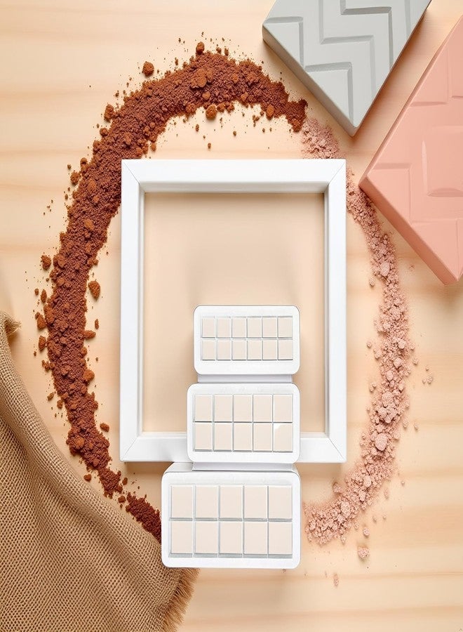 SelHeng 6Pcs White Square Cookie Cutter Set, Geometric Multicutter Square Cake Fondant Cutter, Cookie Cutter Biscuit Cutters Cake Decorating,Baking Tools and Accessories(3 Size） - Image 4