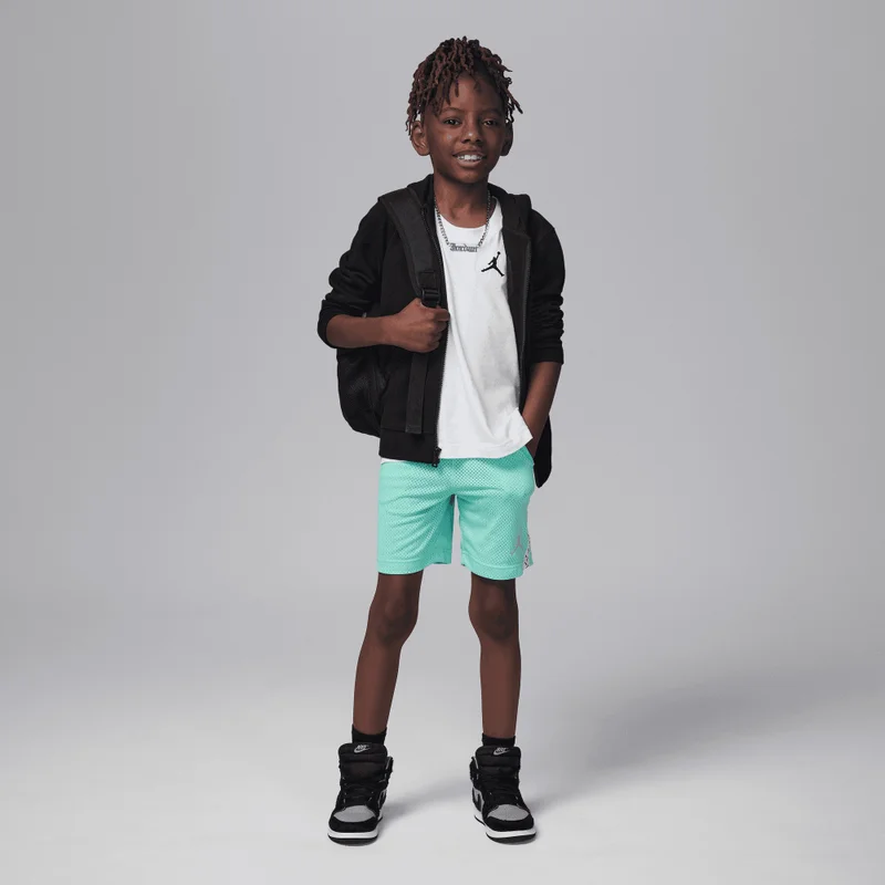 Jordan Green Kids' MJ Flight MVP Mesh Shorts  | Best Price UAE