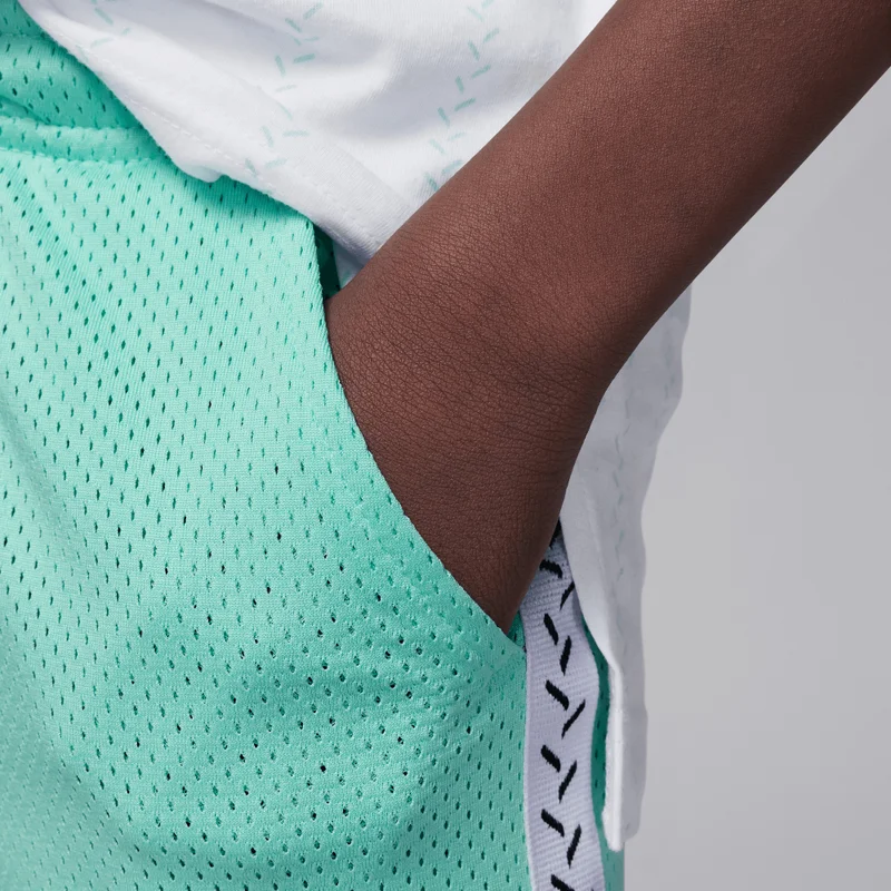 Jordan Green Kids' MJ Flight MVP Mesh Shorts  | Best Price UAE