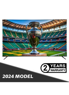 جينيرال جولد تلفزيون ذكي من General Gold بقياس 75 بوصة بتقنية QLED ودقة 4K UHD | نظام WebOS | تصميم بدون إطار | يدعم Netflix وYouTube وPrime Video  - Image 3
