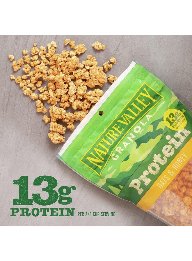 Nature Valley Nature Valley Protein Granola, Oats and Honey, Family Size, Resealable Bag, 17 OZ  - Image 3