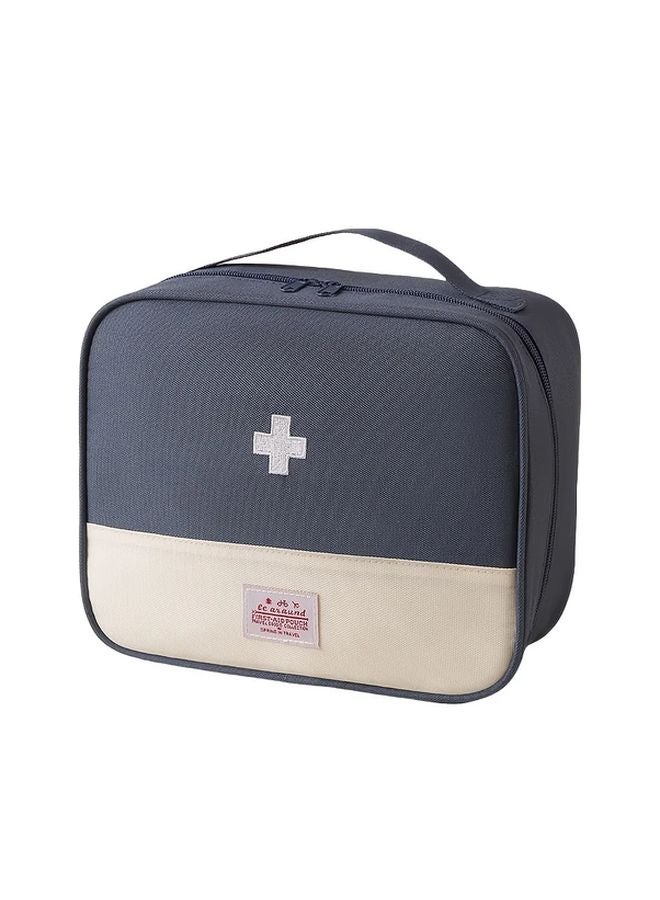 Large Blue 2 In 1 First Aid Kit Waterproof Portable For Home Travel Camping RV - Image 1