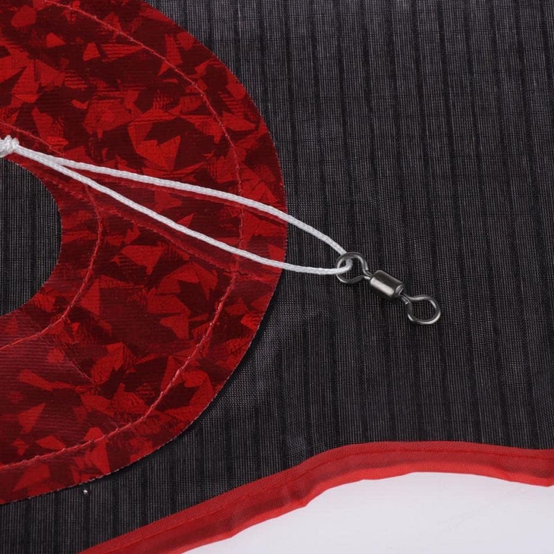 كلاراكو طائرة ورقية من نوع Scarer Flying Hawk مزودة بحبل بطول 2.5 متر، وطارد للطيور قابل للتمدد، ومخيف للطيور الطائرة من أجل تنظيم الحدائق الخارجية - Image 5