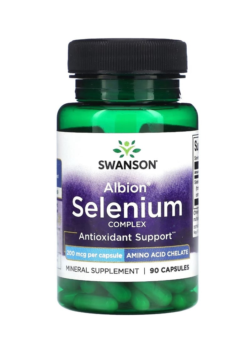 سوانسون ألبيون سيلينيوم كومبلكس 200 ميكروجرام - 90 كبسولة - Image 1