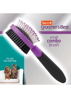 Hartz Groomer'S Best Small Combo Brush For Cats And Small Dogs  - Image 2